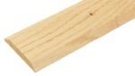 3 FT - 1 3/8" Wide x 1/4" Thick Red Oak Mini Threshold/Seam Binder w/CounterSunk Mounting Holes (3 FT Long)