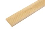 36" Red Oak Butt Edging/Reducer – 3/8" Thick x 1-1/4" Wide Unfinished Solid Oak Transition Strip with Installation Holes – Flooring Trim for Hardwood, Laminate & Engineered Floors