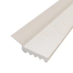 Randall Manufacturing Co., Inc | Garage Door Weatherstrip Door Seal | 7 Feet | Dual Vinyl | for Top or Sides | Box of 15 | White | for All Types of Garage Doors | Seals Out Drafts | Easy Installation