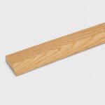 36-Inch Oak Threshold, 2-1/2-Inch Wide x 5/8-Inch High Pre-Finished W/Natural Color Stain Wood Door Threshold, Butt-Up Wood Floor Transition Strip for Doorways