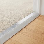 2" x 36" Carpet Bar Transition Strip, Satin Hammered Gold Aluminum Floor Transition, Metal Carpet Edge Trim, Doorway Threshold Strip, Carpet Binder for Flooring Seams (Gold, 3 FT) - Image 2