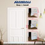 Heavy Duty Aluminum Door Sweep with Long Vinyl Seal, 3 FT White Door Bottom Weatherstrip, Draft Stopper for Exterior & Interior Doors, Easy Install Door Seal for Drafts, Dust & Insects - Image 4