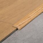 3 FT Pre-Finished Oak Overlap Edging for 1/8" Material, 3/4" Wide Natural Oak Wood Floor Transition Strip, Flooring Edge Trim, Overlap Molding with Nails, - Image 3