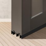 Under Door Seal – 36″ L × 1-¾″ W × ½″ H Slide-On PVC Draft Stopper, Weather-Stripping Sweep for Exterior & Interior Doors (Black) - Image 6