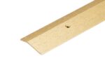 3 FT Hammered Satin Gold Transition Strip – 1.5” Wide Floor Reducer with Countersunk Screw Holes | Aluminum Threshold Trim for Floor Height Changes | Durable Anodized Finish |