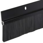 3 FT Black Brush Sweep for Gaps up to 1 1/2"  by Randall Manufacturing BS-220-BLK (3 FT (36") Long)