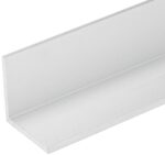 92" Clear Anodized Aluminum Angle – 2" x 2" x 1/8" Thick – 6063-T6 Alloy – Architectural Corner Trim – Rust-Resistant Right Angle Bar