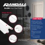 Q-Lon Foam Kerf Weather Stripping for Doors 3 Piece Set -1 PCS 36" x 2 PCS 84" (White) - Image 2