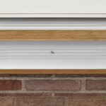 6 FT - 4" Wide x 1/2" High Fluted Aluminum Threshold (72 3/4" Long) - Image 4