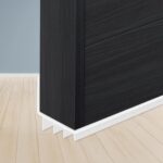 36″ L-Shaped PVC Door Bottom – Triple Vinyl Seals & Drip Cap – Fits 1-3/4″ to 2″ Doors – Fills 1/4″–1/2″ Gaps – Slotted Mounting Holes & Screws Included (White) - Image 6