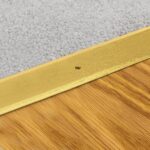 1.75" Mini Threshold/Seam Binder – Hammered Finish – 36" –  (3 FT, Satin Gold) - Image 2