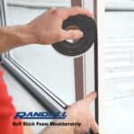 Self Stick Foam Weatherstrip 1/4" Thick x 3/8" Wide x 17' Long - Image 6
