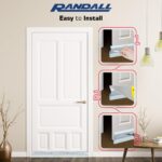 Heavy Duty Silver Triple Seal Door Sweep for Gaps up to 1"  V-62T (3 FT (36") Long) - Image 4