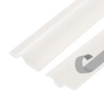 17' Long Self-Adhesive PU Foam Weather Stripping Seal Strip for Doors and Windows – Window Weatherstrip, Door Seal Strip, Draft Stopper, Soundproofing Weather Seal for Filling Gaps (White)