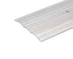 4" Wide x 1/4" High Corrugated Aluminum Threshold (4 FT [48 3/4"] Long)