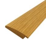 1 3/8" Wide Oak Overlap Transition Strip with 1/4" High Overlap (6 FT) - Image 2