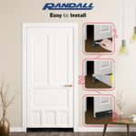 Randall Manufacturing Co., Inc | Door Sweeps – Aluminum & Brush | Brush Sweeps for Gaps Up to 1” | Black Holder | 4 Feet | Fill Gaps & Keep Unwanted Debris Out - Image 4