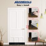 3 FT Black Brush Sweep for Gaps up to 1 1/2"  by Randall Manufacturing BS-220-BLK (3 FT (36") Long) - Image 4