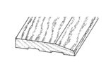 5" Wide X 5/8" High Pre-Finished Oak Butt Up Reducer Threshold (3 FT) - Image 4