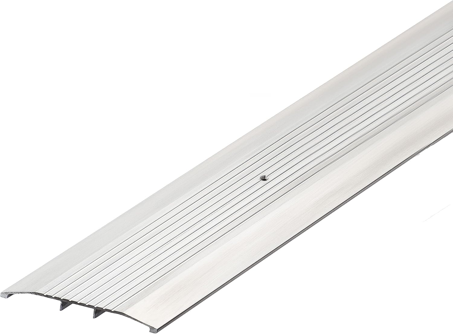 81-FaaRixmL._AC_SL1500_ Randall Manufacturing Co., Inc Heavy‑Duty 6 FT (72 3/4 inches) 6″ Wide x 1/2″ High Aluminum Threshold – Commercial‑Grade Transition Strip – Durable and ADA Compliant - Image 1