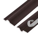 17' Long Self-Adhesive PU Foam Weather Stripping Seal Strip for Doors and Windows – Window Weatherstrip, Door Seal Strip, Draft Stopper, Soundproofing Weather Seal for Filling Gaps (Brown)