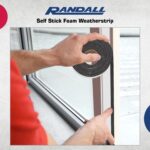 Self Stick Foam Weatherstrip (1/4" Thick x 3/4" Wide x 17'L) - Image 6