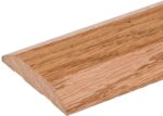 3 1/2" Wide x 5/8" Thick Oak Threshold - Pre-Finished in Natural Color Stain and Polyurethane Topcoat - Predrilled "No Show" Holes for Easy Installation (4 FT Long)
