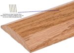 6 FT Long x 3 1/2" Wide x 5/8" High Pre-Finished Oak Threshold -  - Part Number 6 FT WL-50 - Image 2