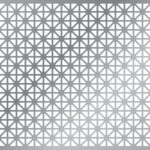Union Jack Peforated Sheet (3' x 3', Silver, 1)