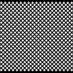 Perforated Aluminum Sheet | Radiator Sheet | Cloverleaf Design | 36 x 24 Inches | Painted Black Aluminum | Decorative Metal Sheet for Radiator Covers, Cabinets, Vents & DIY Projects |