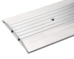 5" Wide x 1/2" High Corrugated Aluminum Threshold for Exterior Doors, ADA Handicap Accessible, 72 3/4" Long -