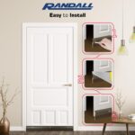 Heavy Duty Weight Aluminum with Long Vinyl Door Sweep (4 FT, Brown) - Image 4