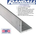 6 FT - 1 1/2" x 1/8" Aluminum Angle 6063 Alloy T-6 Temper - Image 4