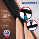 Randall Manufacturing 1/4" Plastic Sliding Door Track - Image 6