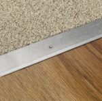1.75" Mini Threshold/Seam Binder – Hammered Finish – 36" –  (3 FT, Silver) - Image 2