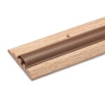 Adjustable Red Oak Threshold with Vinyl Seal 3 1/2" Wide (4 FT Long)