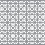 Union Jack Peforated Sheet (3' x 2', Silver, 1)