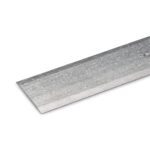 36" Long x 1 3/8" Wide Floor Seam Binder, Silver Aluminum Transition Strip for Flooring, Hammered Finish Floor Seam Cover, Carpet Edge Trim, Vinyl, Tile, Laminate & Wood Floor Gap Cover