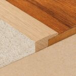 4.5MM (≈ 3/16") Oak Overlap Square Edging, Overlaps 4.5MM / 3/16" Material, 3 FT Unfinished Wood Floor Transition for Laminate, Luxury Vinyl Tile, Hardwood Floors, Doorways, and Floor Molding Trim - Image 3