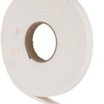 Randall Self Adhesive High Density Vinyl Foam Weather Strip Interior or Exterior Use (1" Wide)