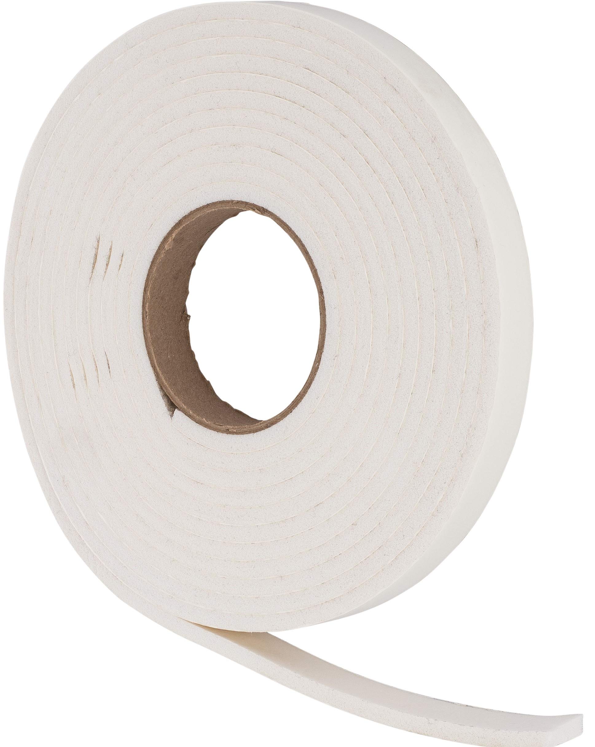 Version 1.0.0 Randall Self Adhesive High Density Vinyl Foam Weather Strip Interior or Exterior Use (1" Wide) - Image 1