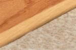 3 FT - Oak Seam Cover 3/4 Inch Wide x 3/16 Inch Thick x 36", Solid Oak Floor Seam Binder, Wood Transition Strip, Doorway Floor Molding Trim for Hardwood, Tile, Laminate and Carpet Edges - Image 2