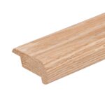 3/8" Overlap Stair Nosing Unfinished Red Oak (3 FT Long)