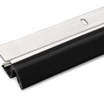 Aluminum and Q-LON Weatherseal Door Stop Set 2-84" Pieces and 1-36" Piece