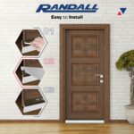 Aluminum & White Brush Door Sweep | Weatherproofing Solution for Gaps Up to 1 1/2" | Durable USA-Made Door Sweep Seal | Dust, Debris, and Draft Protection (Brown, 48") - Image 4