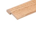 Red Oak Overlap Edging 72″ × 2″ – Overlaps 5/16"- 3/8", American-Made Floor Transition Trim – Smooth Reducer – Includes Nails – Stainable Oak (72" x 2 Wide x 5/16" Overlap, Red Oak)