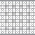 Randall Manufacturing Co., Inc | Perforated Aluminum Sheet | Radiator Sheet | Lincane Style Design | 36 x 36 inches | .020” Thick | Silver Aluminum | Great for Indoor & Outdoor Use | Made in The USA
