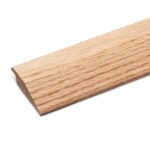 3/8" Overlap Oak Floor Molding – 2 1/4” Wide Solid Oak Transition Strip | Seamlessly Joins Uneven Floors | Natural Unfinished Wood |  – Ideal for Hardwood, Laminate & More (4 FT)