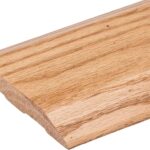 Randall 72" Long Solid Red Oak Threshold – 5" Wide x 5/8" High – Prefinished WL78 Wood Saddle with Predrilled Holes – Durable Interior Door Transition Strip –  WL-78 (6 FT)