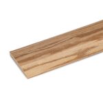 5" Wide X 5/8" High Pre-Finished Oak Butt Up Reducer Threshold (3 FT)